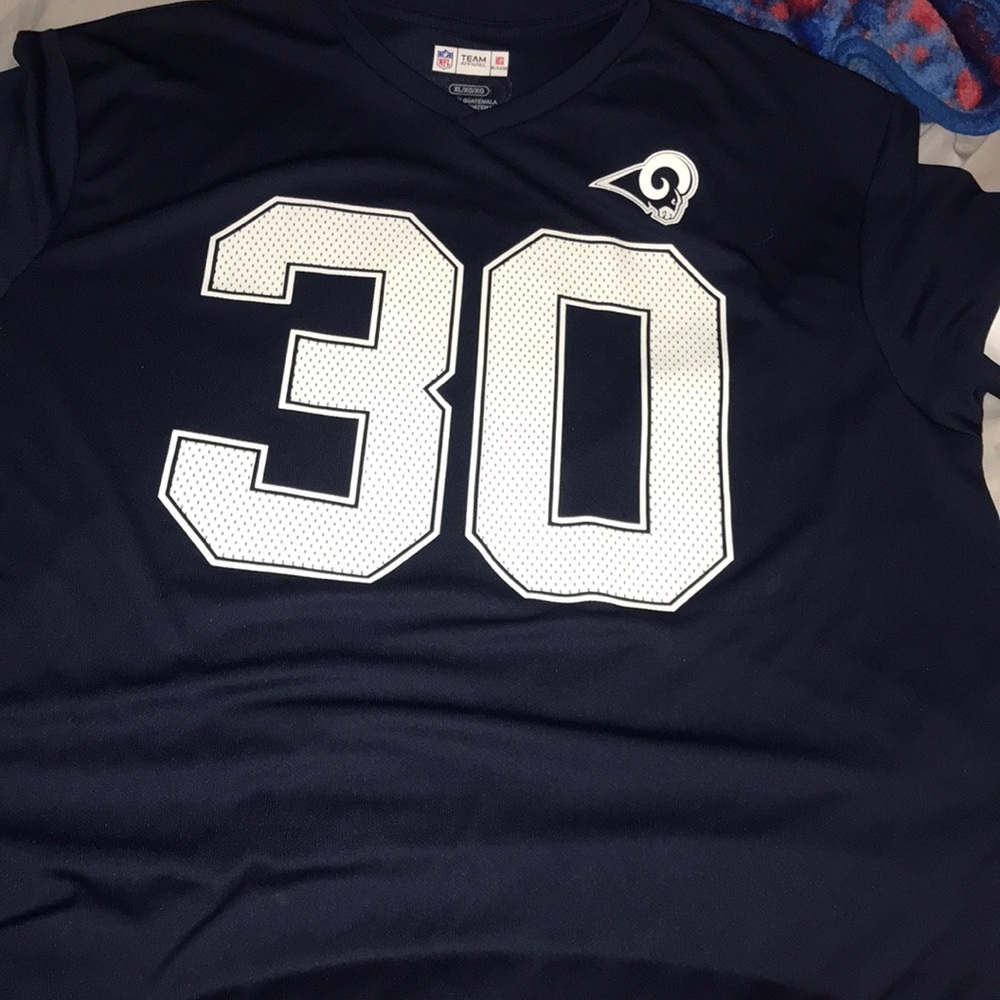 LA Rams Todd Gurley jersey shirt